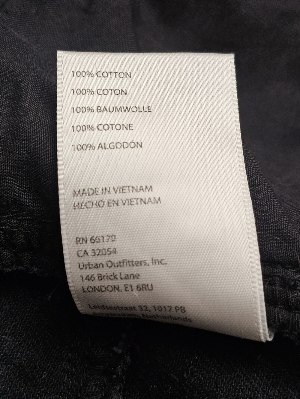Urban Outfitters Standard Cloth Technical Cargo Pants Large 36x30 Thigh Straps - Picture 11 of 14